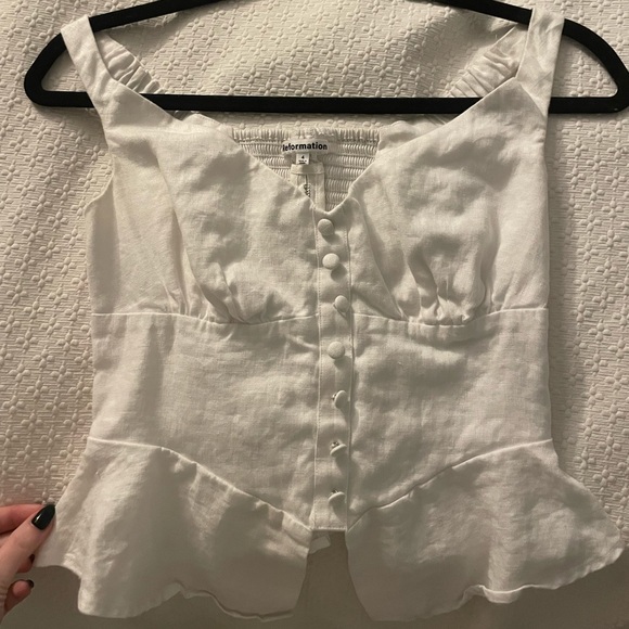 Reformation Tops - Reformation Linen Top (Lilly Linen Top)